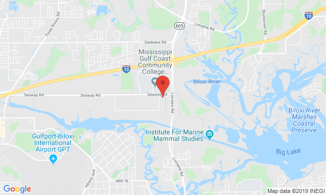 Map of Service Partners Branch at 11975 Seaway Road Suite A150, Gulfport, MS 39503