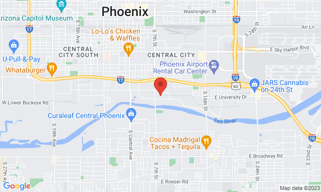 Map of Service Partners Branch at 2440 S. 8th Place, Unit 1, Phoenix, AZ 85034