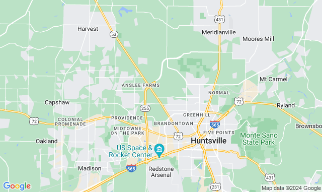 Map of Service Partners Branch at 325 Blake Bottom Road, Huntsville, AL 35806