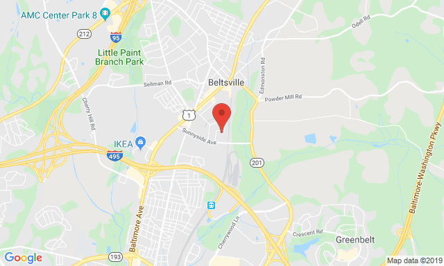 Map of Service Partners Branch at 10754 Tucker Street, Beltsville, MD 20705