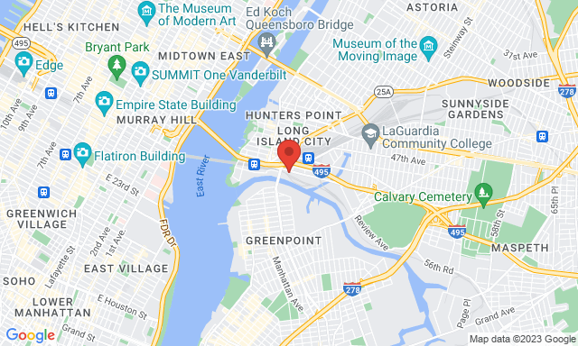 Map of Service Partners Branch at 11-40 Borden Avenue, Long Island City, NY 11101