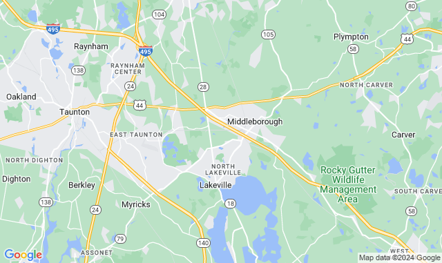 Map of Service Partners Branch at 260 Kenneth Welch Drive, Lakeville, MA 2347