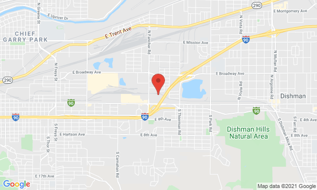 Map of Service Partners Branch at 6200 East Main, Ste 1, Spokane Valley, WA 99212