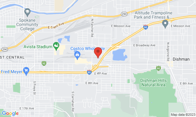 Map of Service Partners Branch at 6200 East Main, Ste 1, Spokane Valley, WA 99212