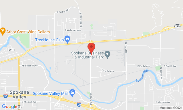 Map of Service Partners Branch at 3808 N. Sullivan Road, Building #35 Suite 1, Spokane, WA 99216