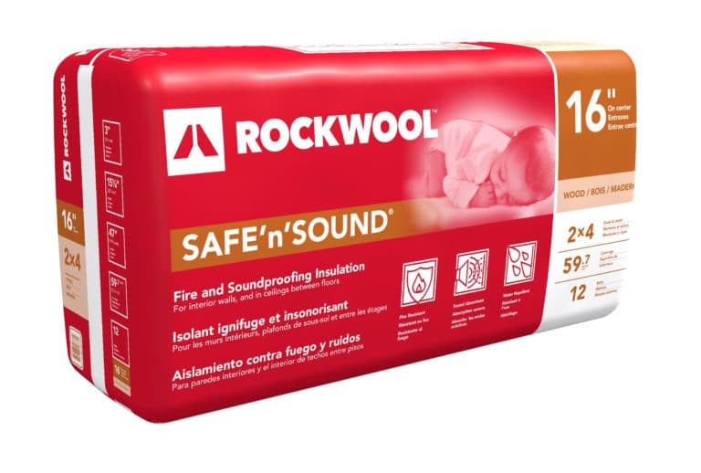 Safe N Sound Fire and Soundproofing Insulation - ROCKWOOL