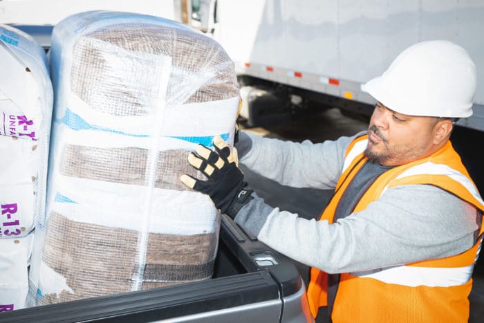 Service Partner Branch Employee Loading Building Supplies