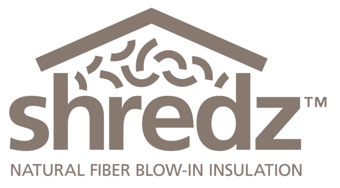 Shredz Logo - Natural Fiber Blow-In Insulation