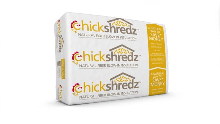 ChickShredz Blown-In Cellulose Insulation - Shredz
