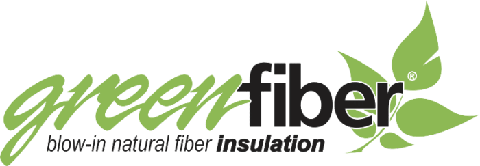 Greenfiber Logo - Blow-In Natural Fiber Insulation