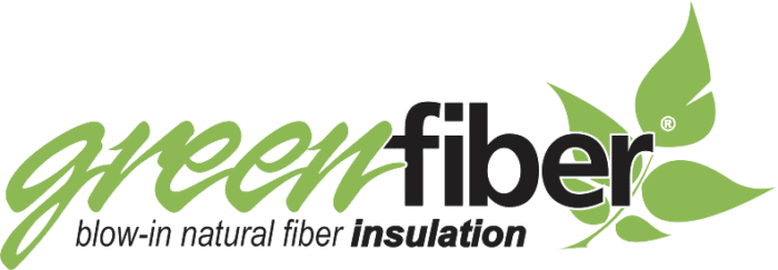 Greenfiber Logo - Blow-In Natural Fiber Insulation