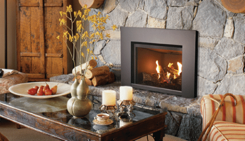 Superior Fireplaces Direct Vent Gas Log Fireplace